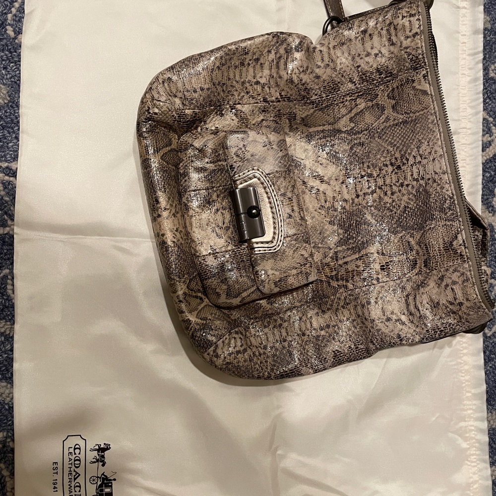 Coach Python Hobo - image 6